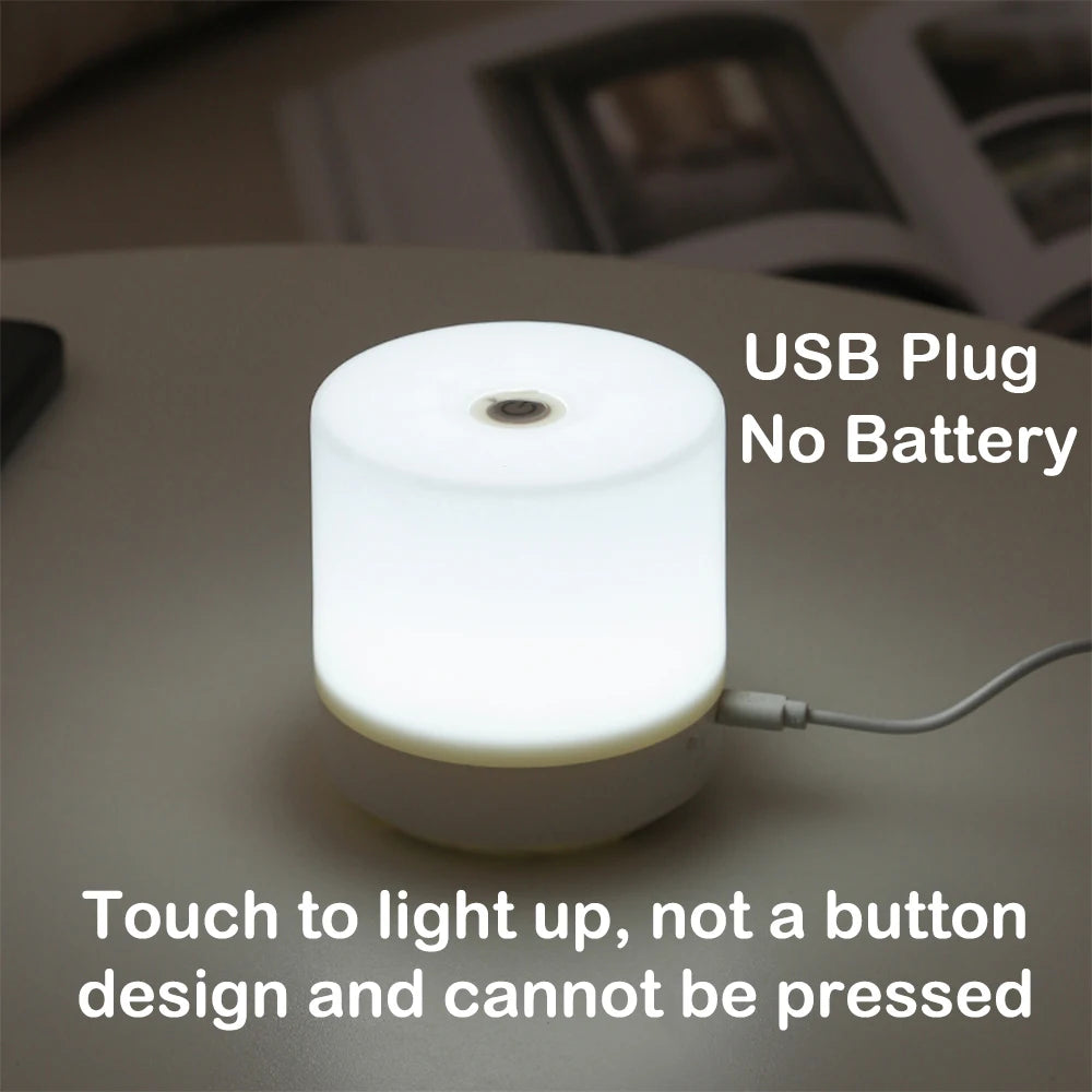 USB Touch Bedside Lamp