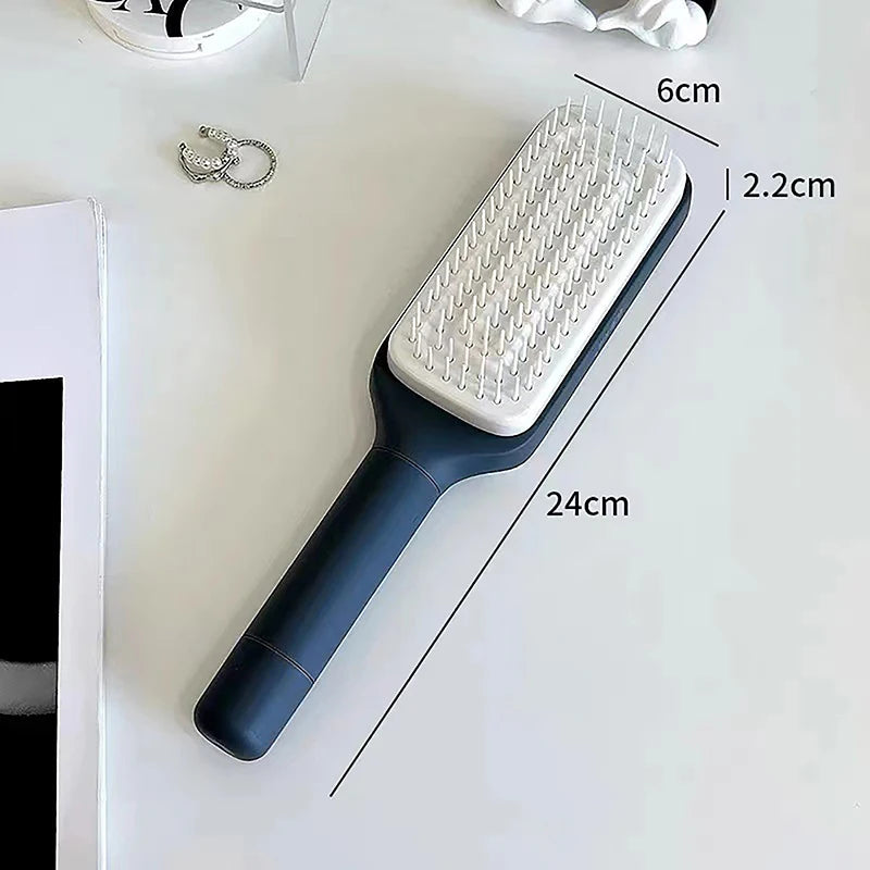 Self Cleaning Hairbrush for Women