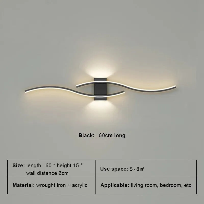 Modern Minimalist LED Wall Lamp