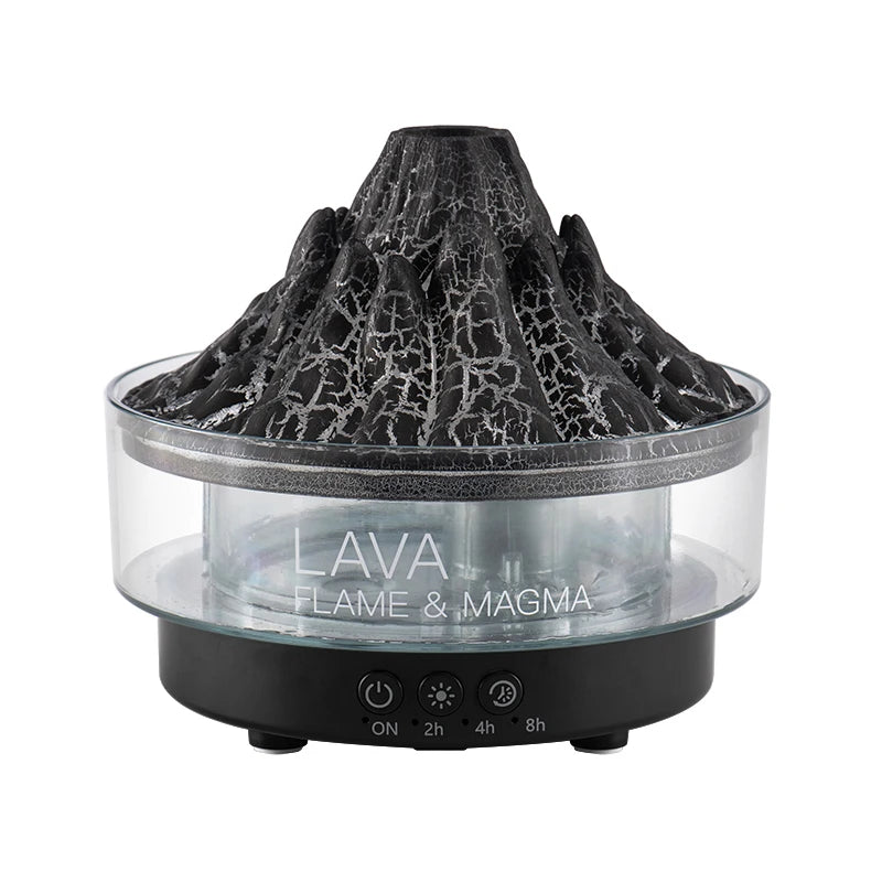 Volcano Effect Air Humidifier | Diffuser with Remote & Lights