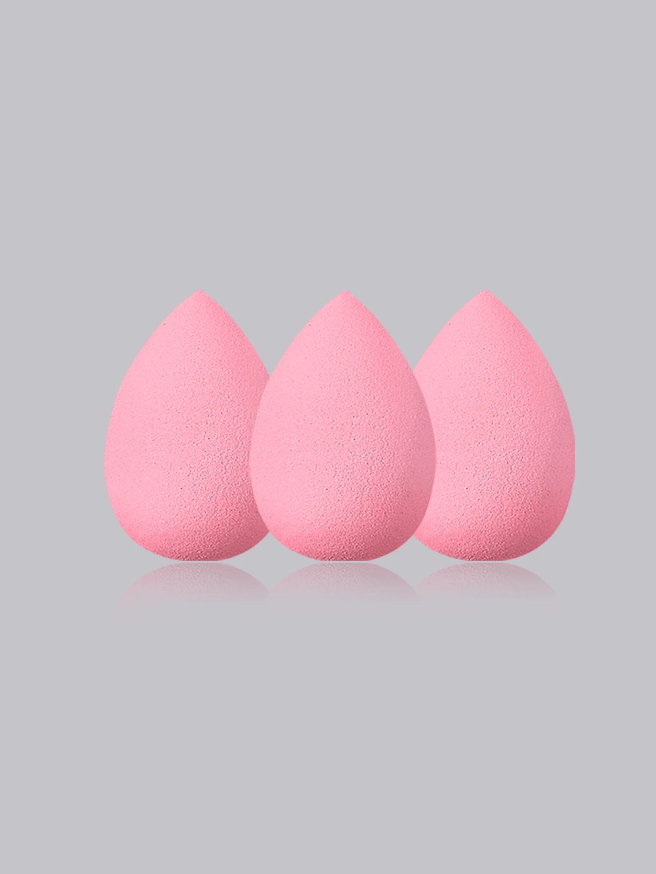 12PCS Pink Makeup Set β 6 Marble Brushes + 3 Soft Makeup Eggs + 3 Setting Puffs