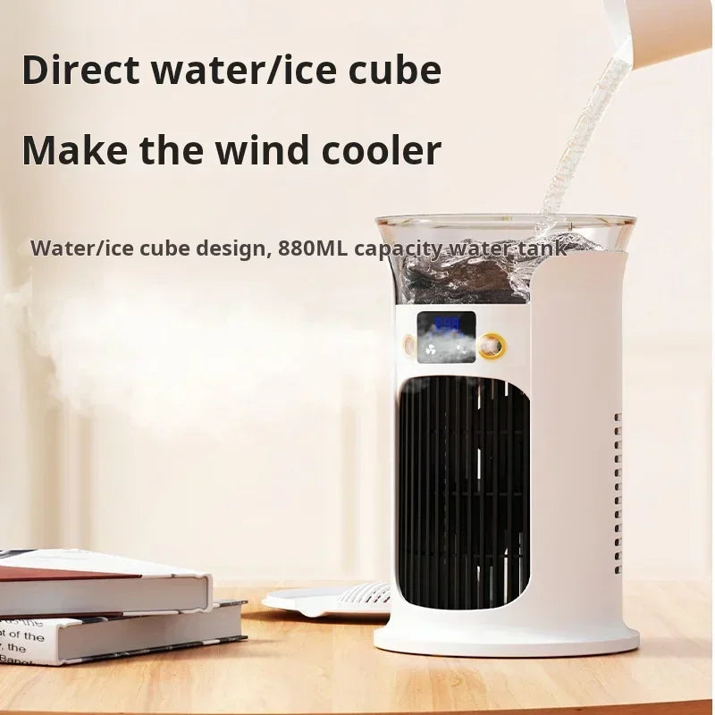 Mini USB Desktop Air Conditioner Fan