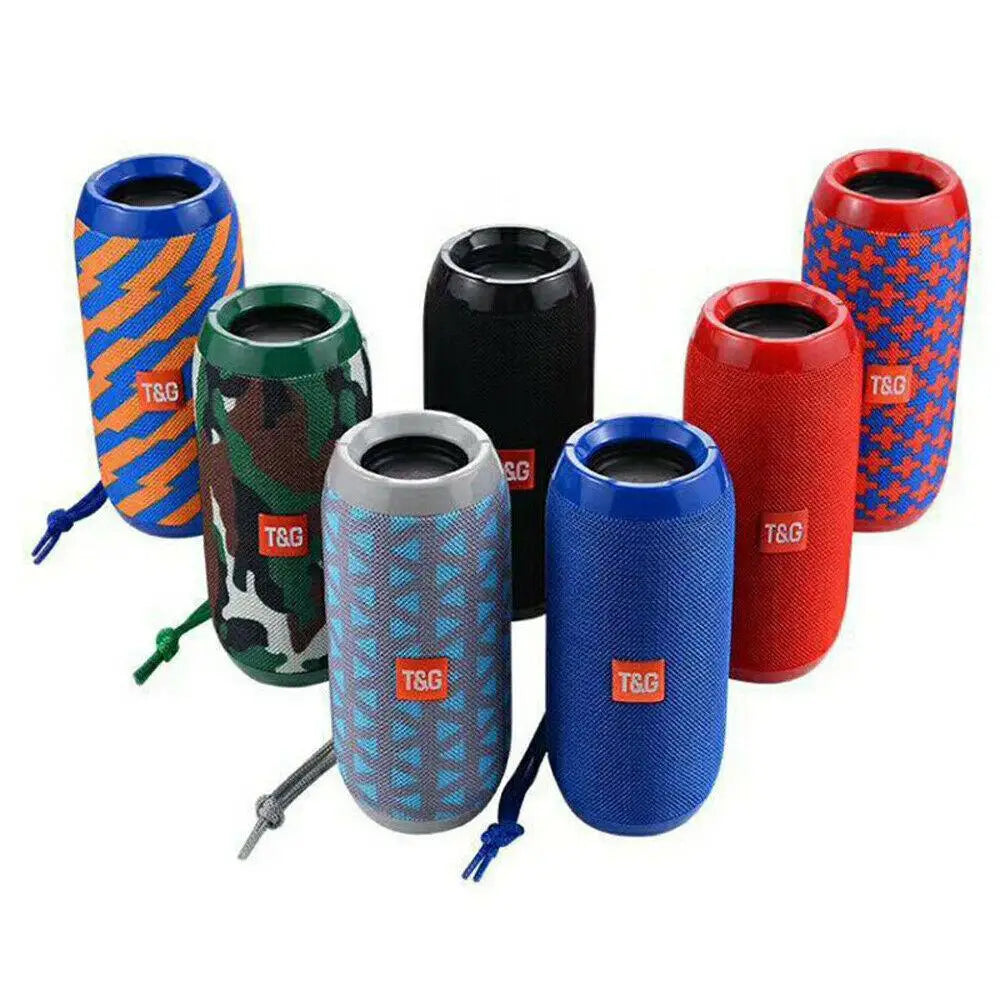 Portable Bluetooth Speaker Outdoor Wireless Dual Bass Subwoofer