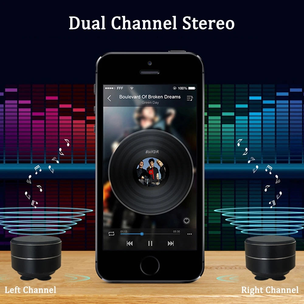 Mini Bone Conduction Bluetooth Speaker