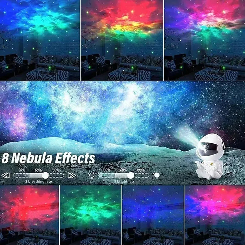 Creative Astronaut Star Projection Light