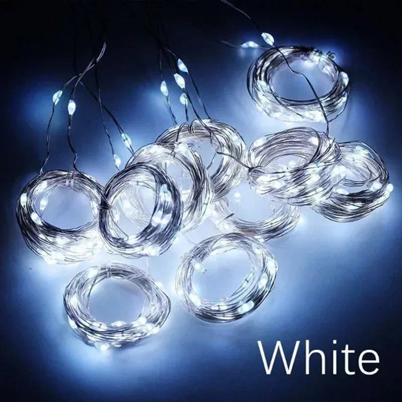 LED Curtain Fairy String Lights 8 Lighting Modes