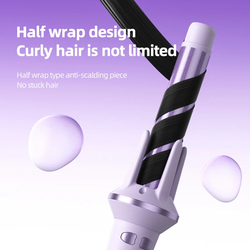 Pro Curling Iron with Auto Curl & Ion Tech