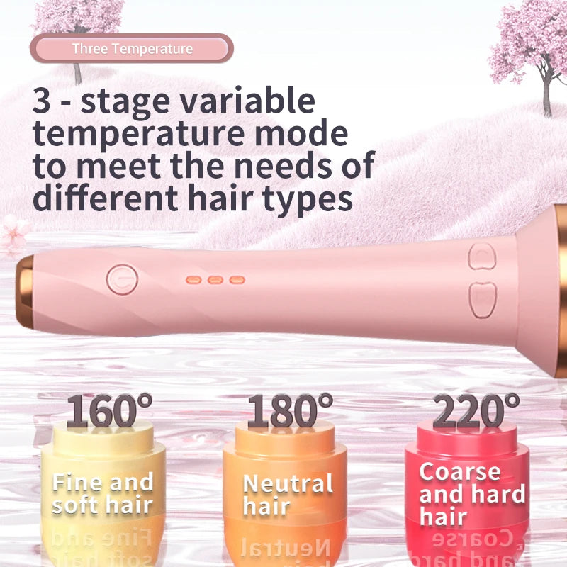 Pro Curling Iron with Auto Curl & Ion Tech