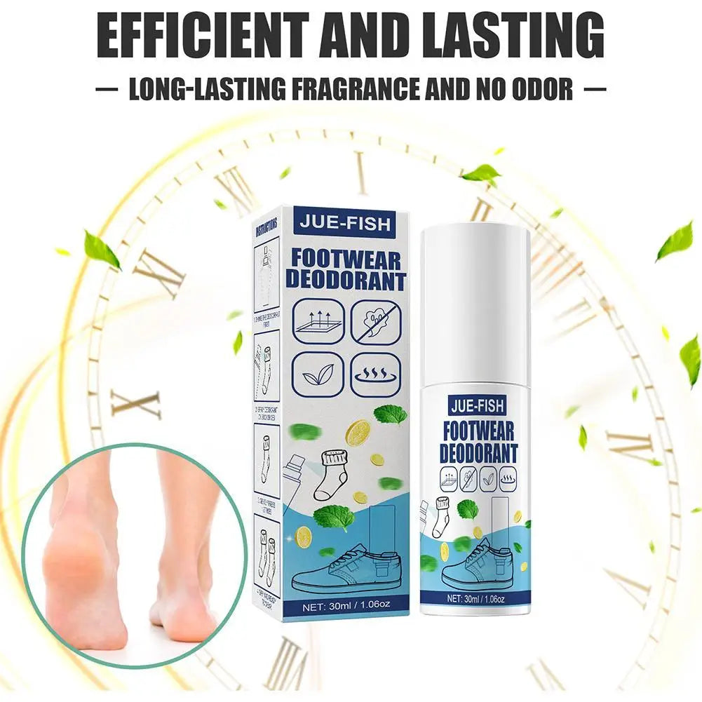 Foot & Shoe Deodorizing Spray β 60ml Plant-Based Odor