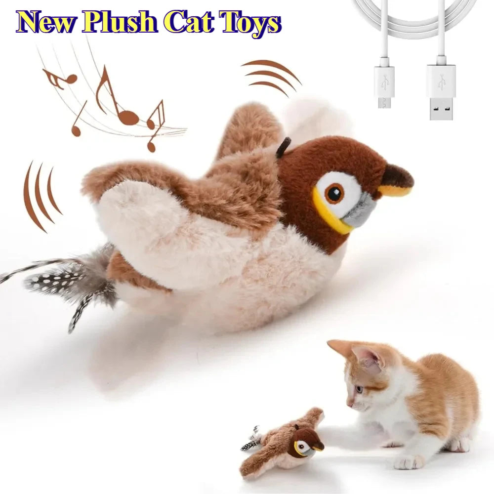 Pat Bird Catnip Plush Toy