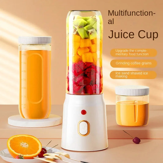 Powerful Mini Juicer – Crush Ice & Blend Smoothies Anywhere