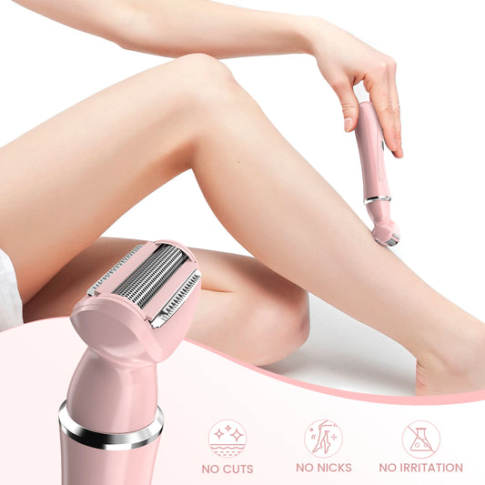 Portable Cordless Epilator, Body Trimmer & Razor