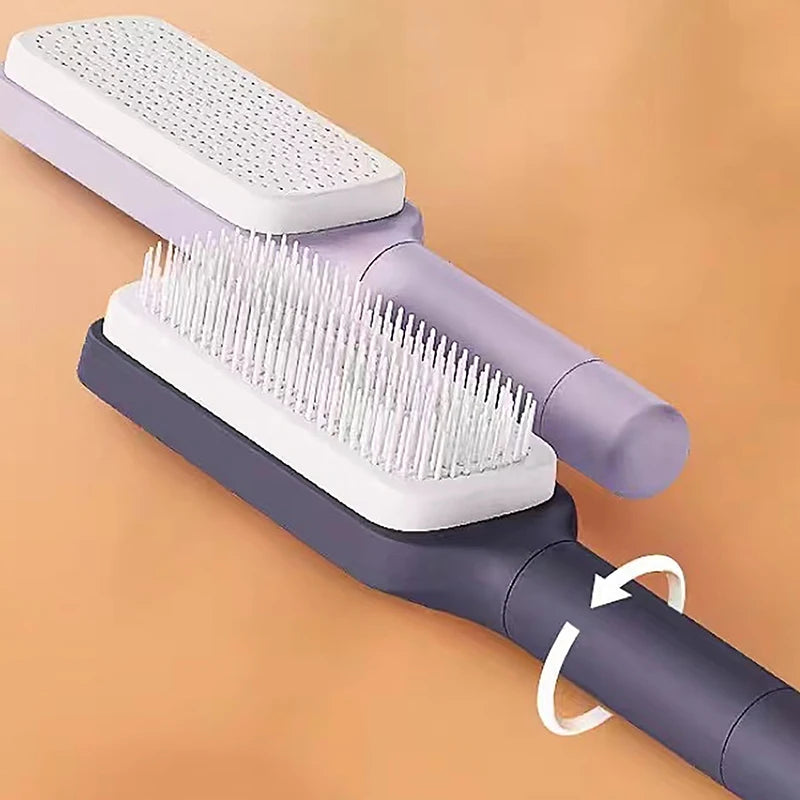 Self Cleaning Hairbrush for Women