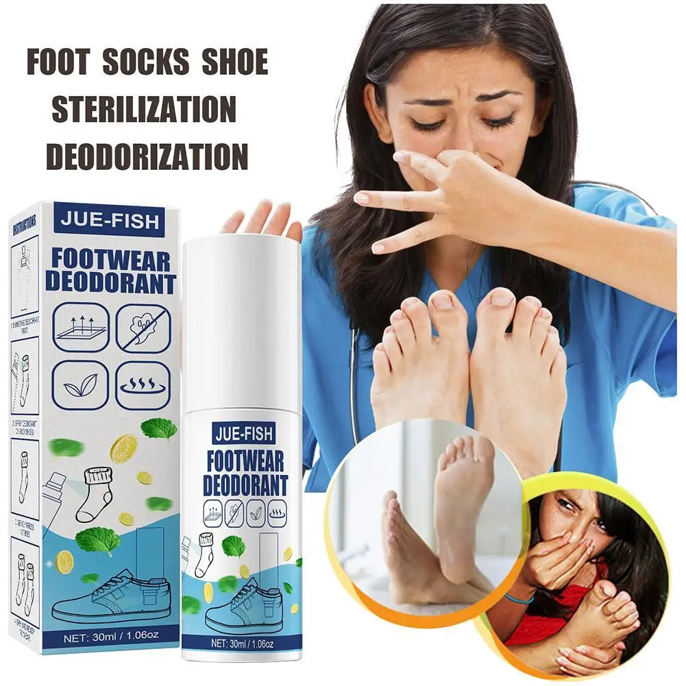 Foot & Shoe Deodorizing Spray β 60ml Plant-Based Odor