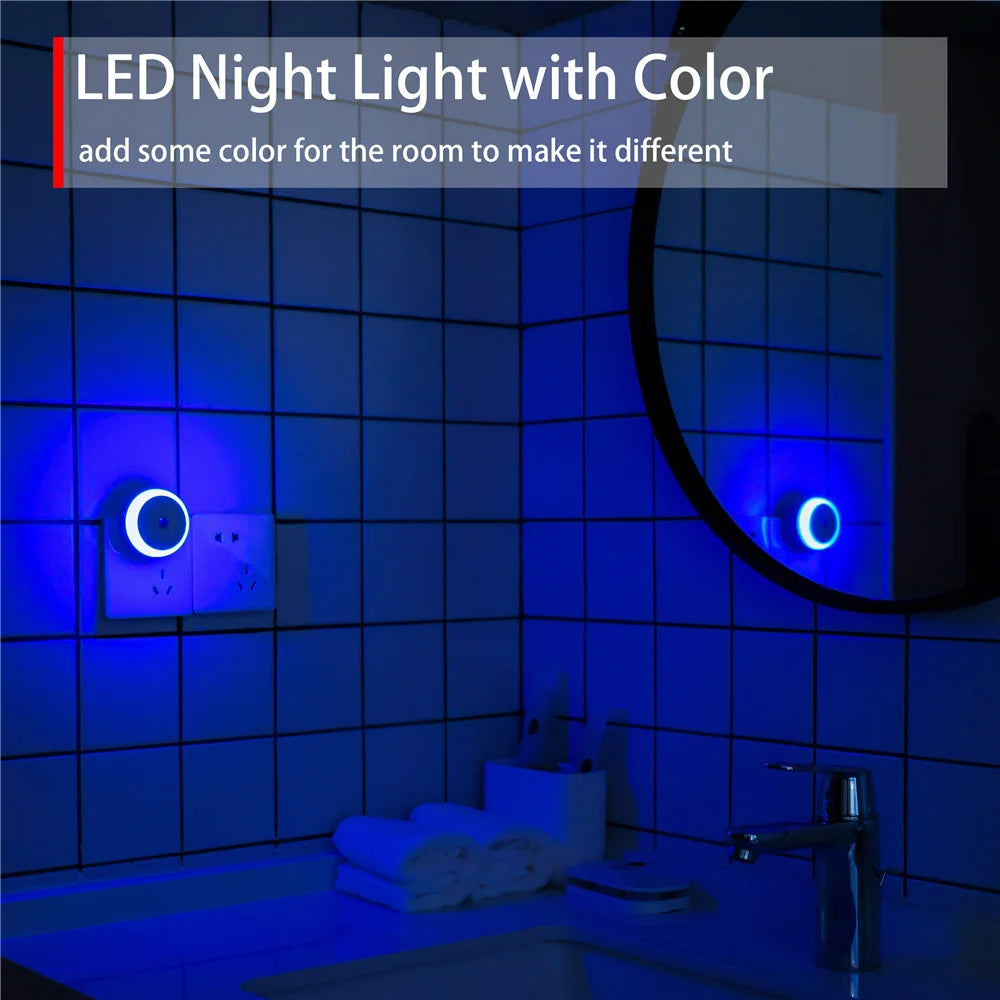 LED Night Light Plug-In with Dusk to Dawn Sensor