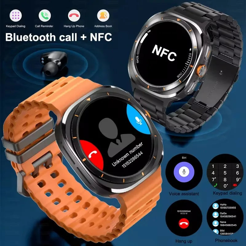 Samsung Ultra Watch 7 with GPS, NFC, 32GB & Bluetooth Calling