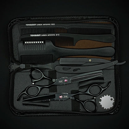 Professional 6" Japan 440C Hairdressing Scissors & Thinning Tools Set