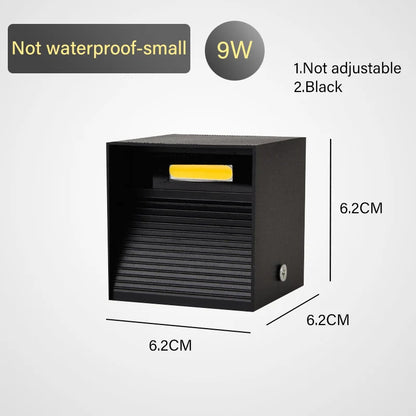 LED Wall Lamp with Motion Sensor – IP65 Waterproof