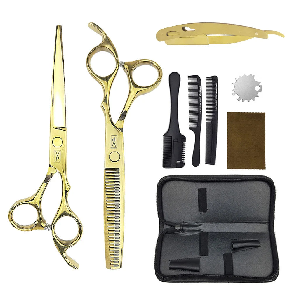 6” Professional Hairdressing Scissors Set