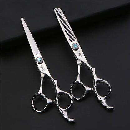 Professional 6" Japan 440C Hairdressing Scissors & Thinning Tools Set