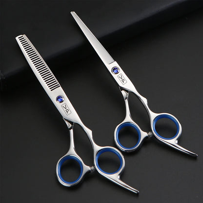 Professional 6" Japan 440C Hairdressing Scissors & Thinning Tools Set