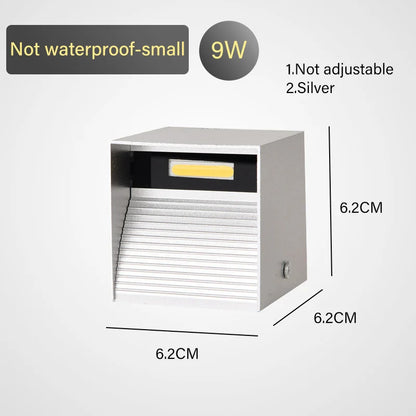 LED Wall Lamp with Motion Sensor – IP65 Waterproof