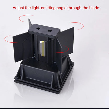 LED Wall Lamp with Motion Sensor – IP65 Waterproof