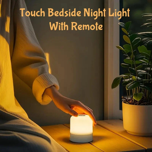 RGB LED Table Lamp – 16 Color Remote Control