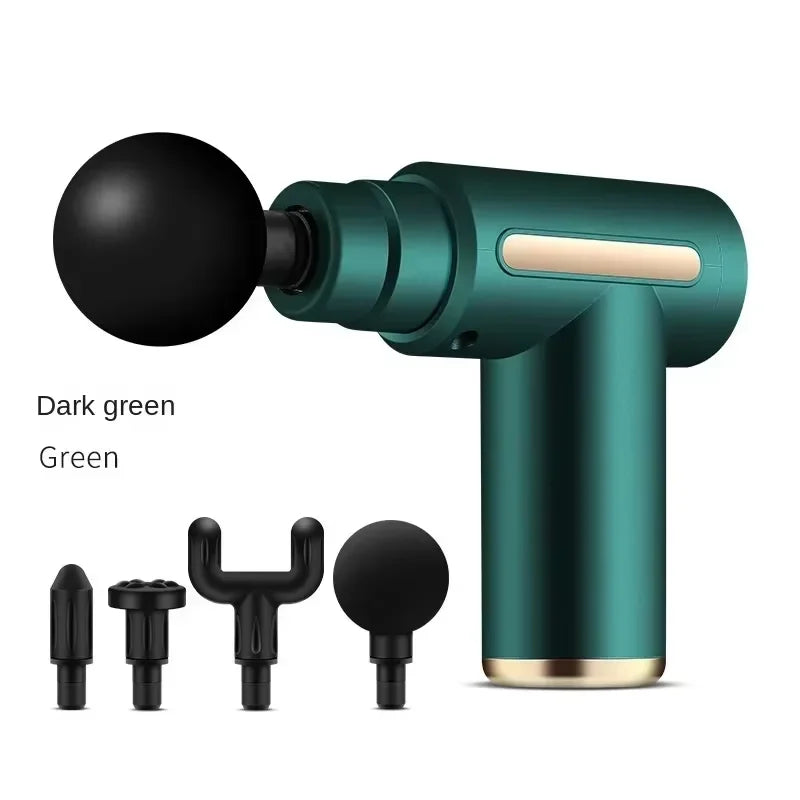 Portable Fascia Massage Gun with LCD