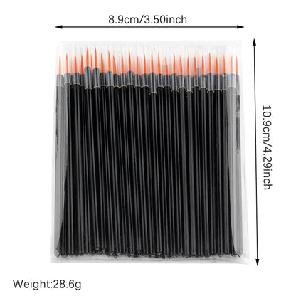 50PCS Disposable Eyeliner Brushes