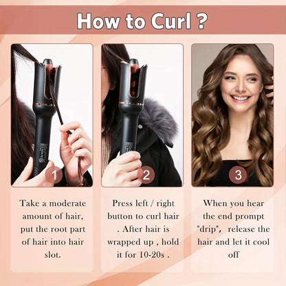 Automatic Ceramic Hair Curler