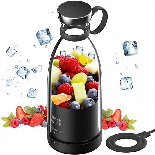 Mini Electric Juicer Blender – USB Rechargeable, Multifunctional