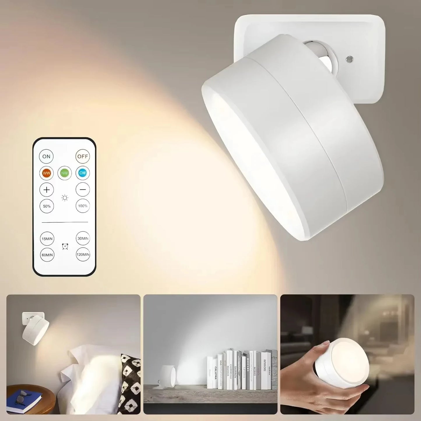Magnetic Smart Motion Sensor LED Light – Rechargeable
