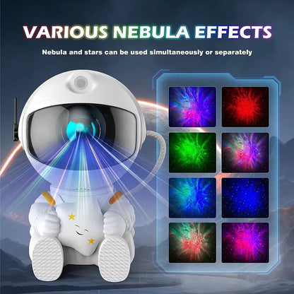 Creative Astronaut Star Projection Light