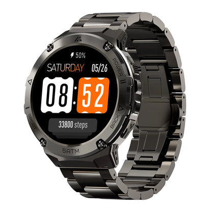 Military-Grade GPS Smartwatch for Men