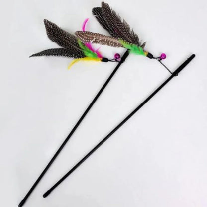 Cats Toys Feather Wand