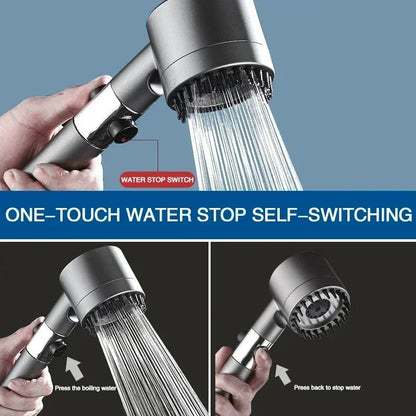 3-Mode Pressurized Shower Head