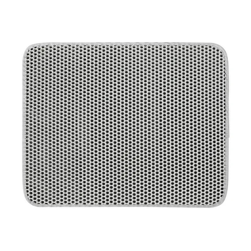 Large Waterproof Cat Litter Mat – Non-Slip Double-Layer