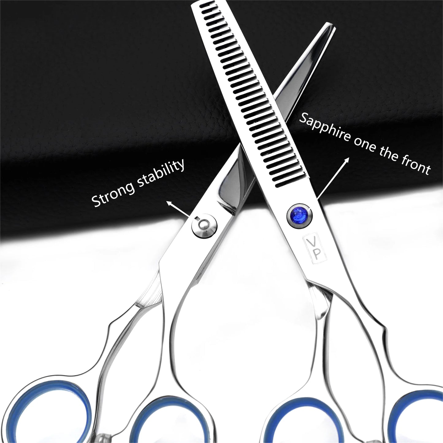 6” Stainless Steel Hair Cutting & Thinning Scissors