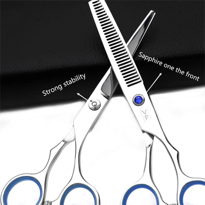 6” Stainless Steel Hair Cutting & Thinning Scissors