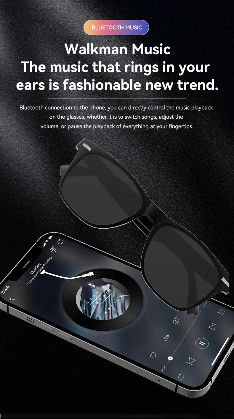 Smart Glasses with AI Voice Control