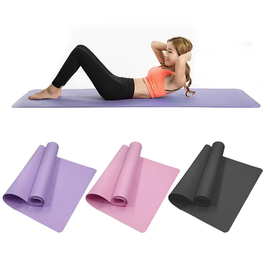 Non-Slip EVA Yoga Mat 4mm Thick