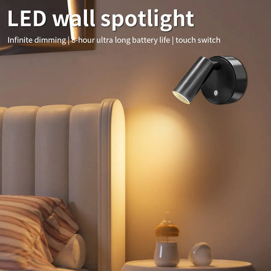 Sleek Magnetic LED Wall Light