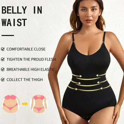 Seamless Slimming Shapewear – Tummy Control & Butt Lifting Bodysuit