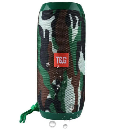 Portable Bluetooth Speaker Outdoor Wireless Dual Bass Subwoofer