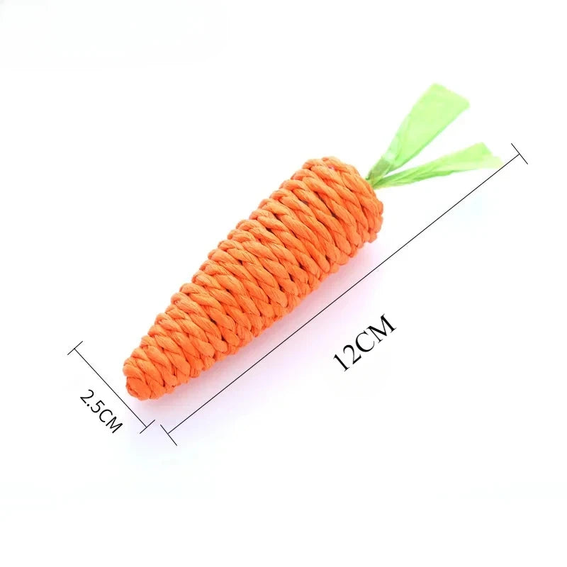 Bite Proof Carrot Cat Teaser Stick