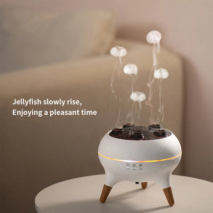 Flame Jellyfish Aroma Diffuser with LED & Remote