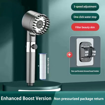 3-Mode Pressurized Shower Head