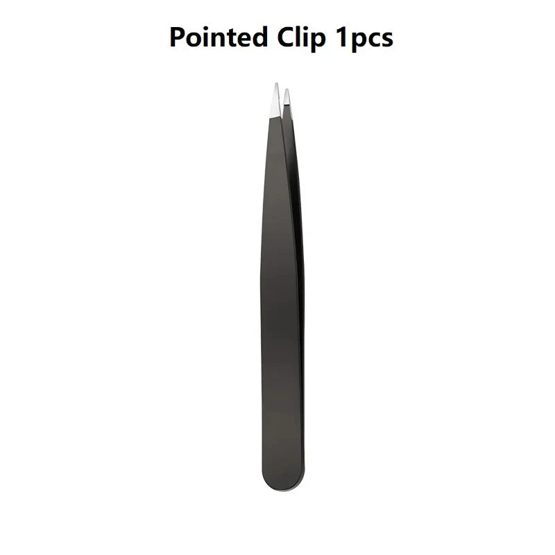4pcs Colorful Stainless Steel Eyebrow Tweezer