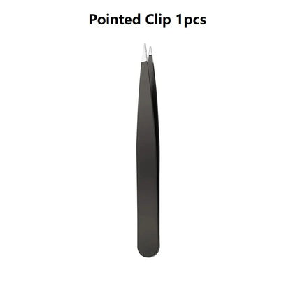 4pcs Colorful Stainless Steel Eyebrow Tweezer